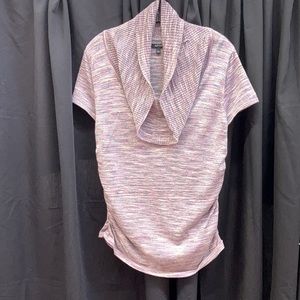 Purple shimmer sweater